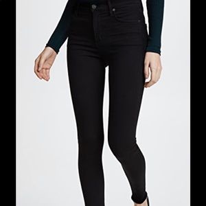 Citizens of Humanity Black High Rise Skinny Jean